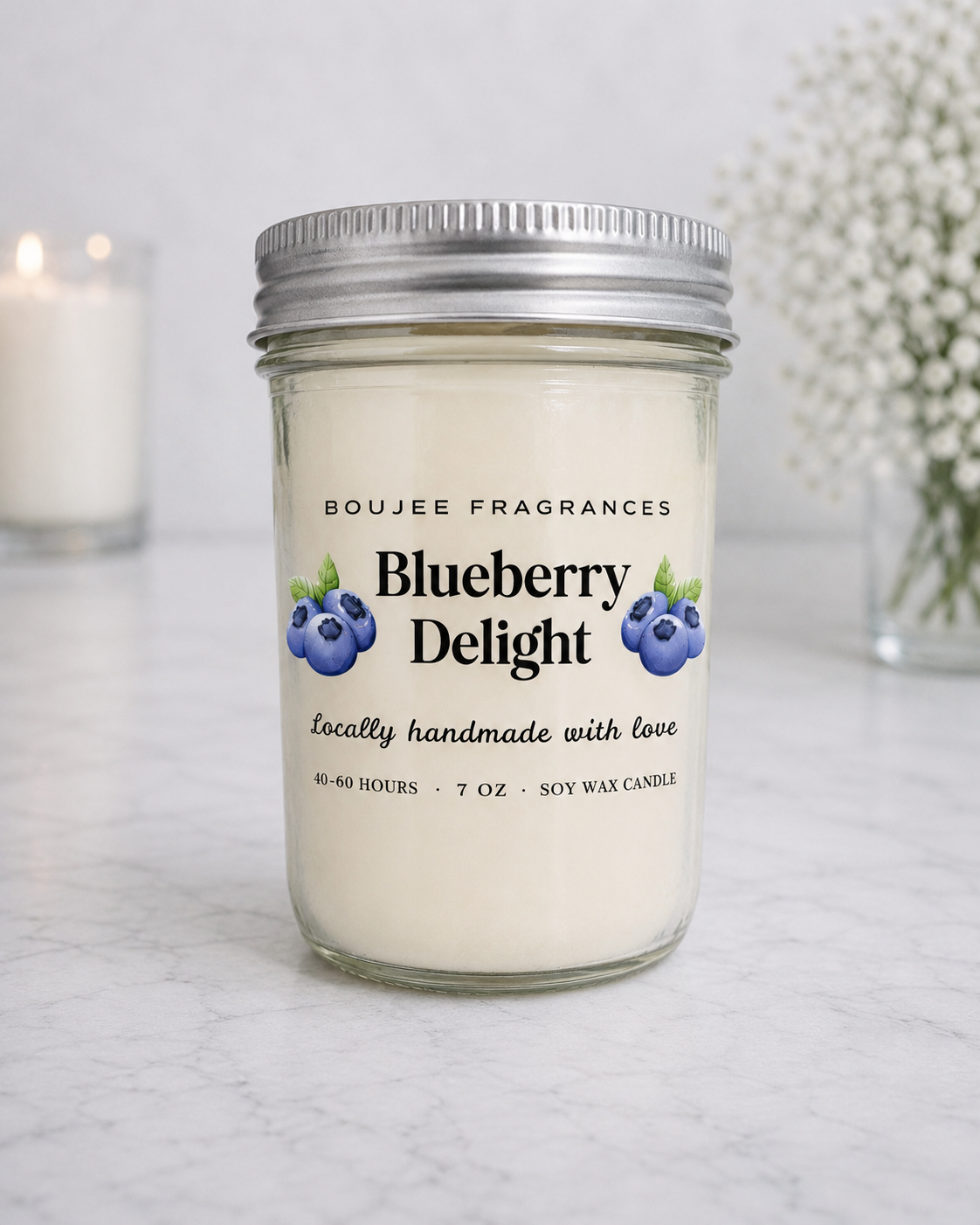 Blueberry Delight Soy Candle