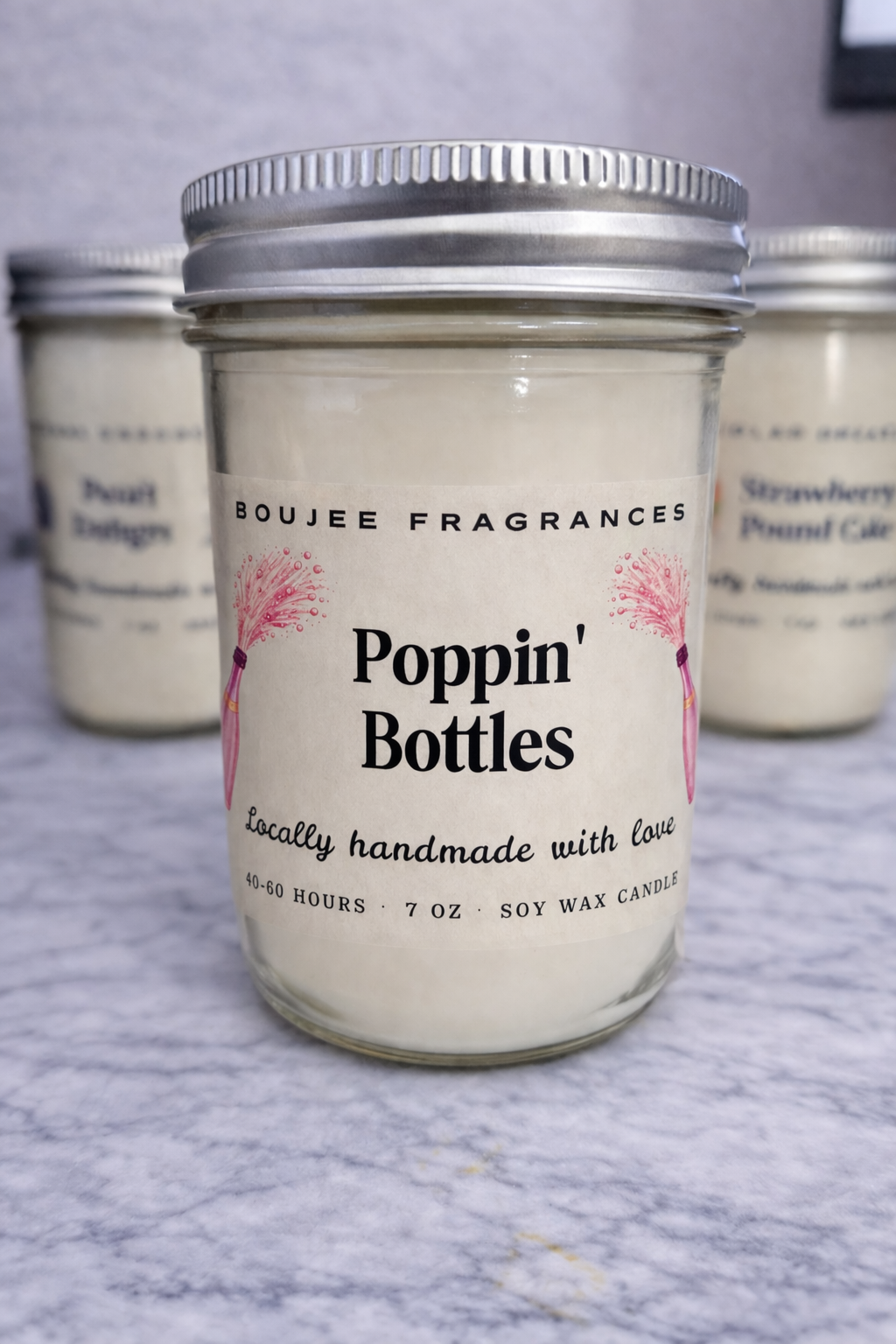 Poppin' Bottles Soy Candle