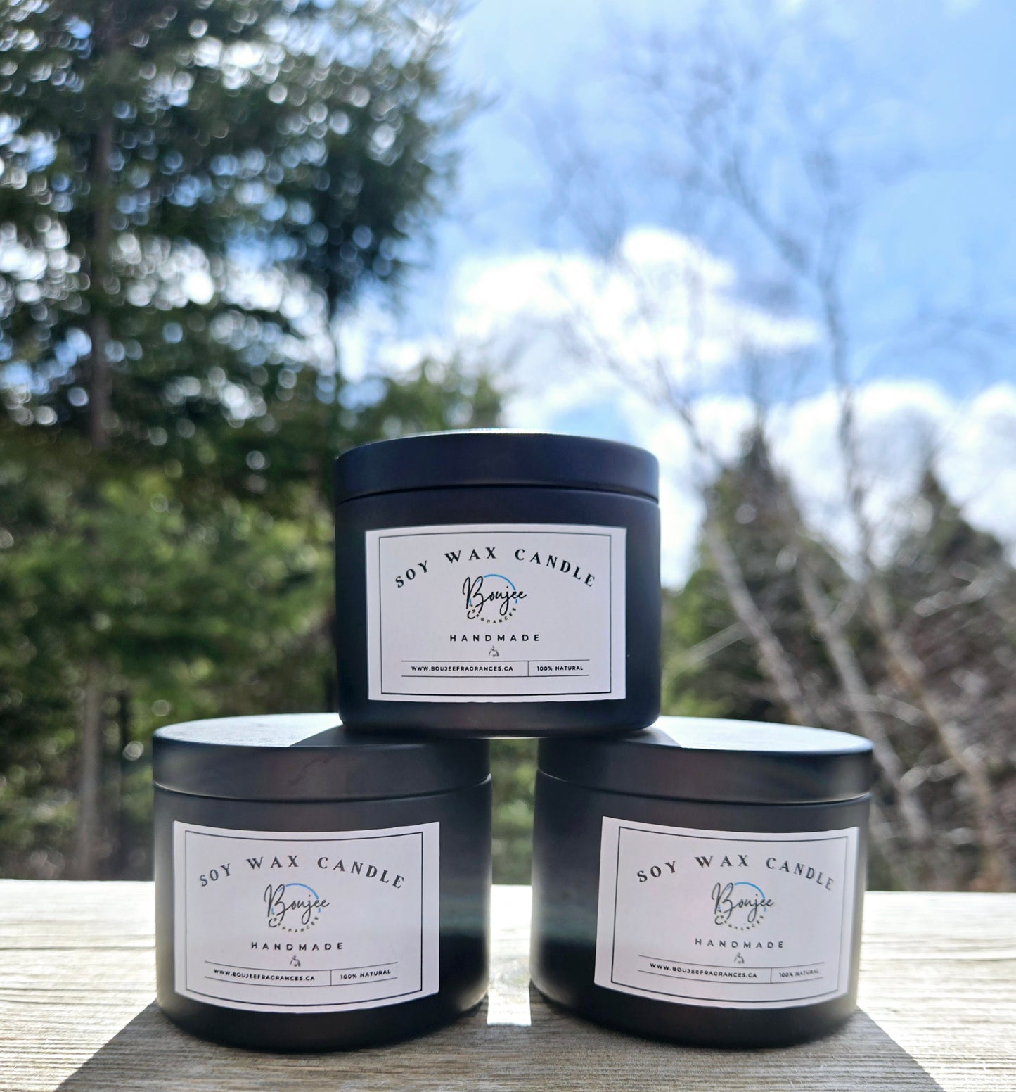 Unscented Soy Candle