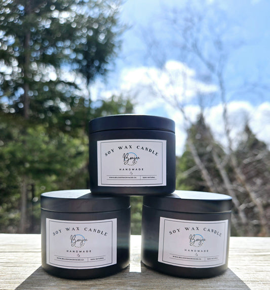 Unscented Soy Candle