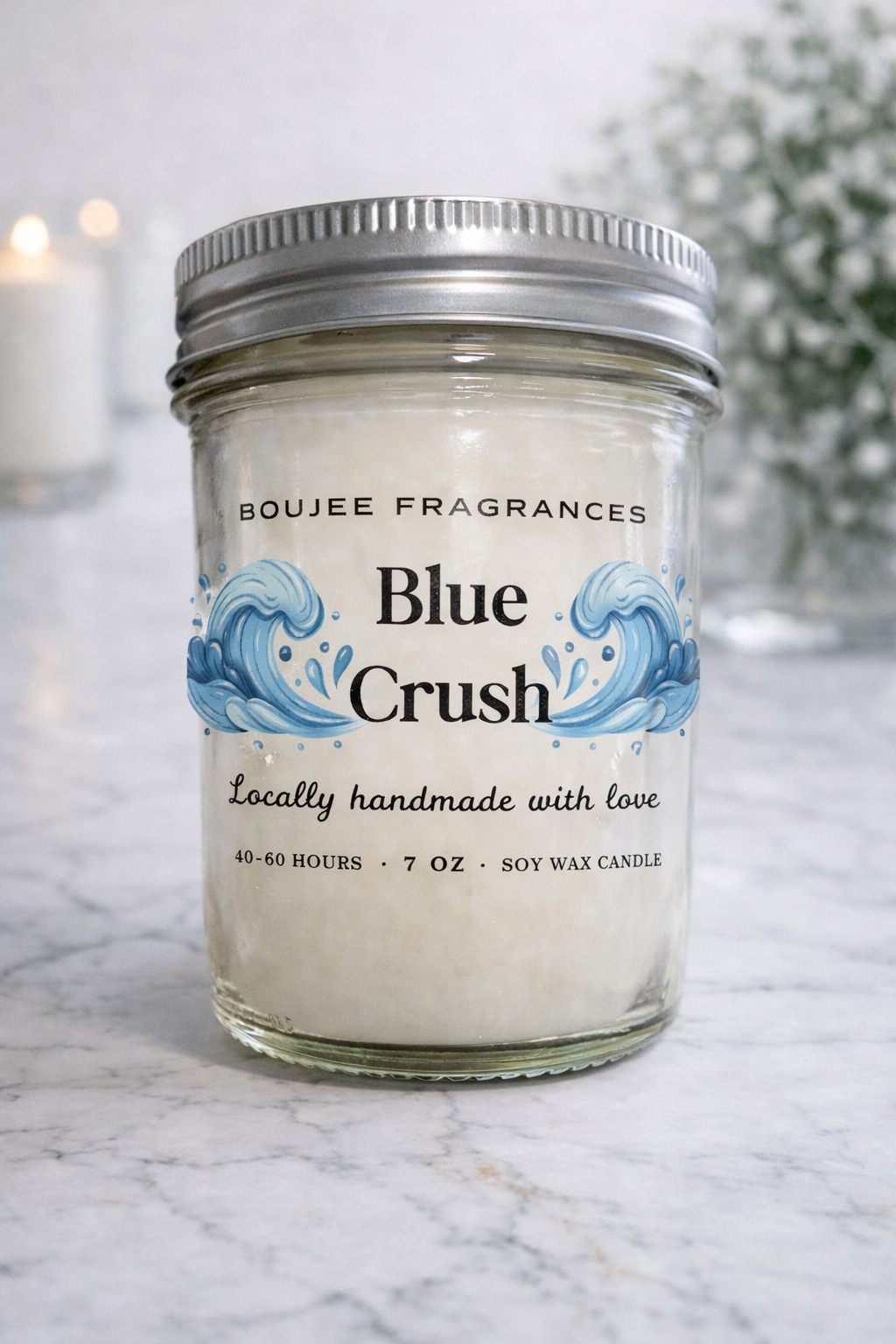 Blue Crush Soy Candle