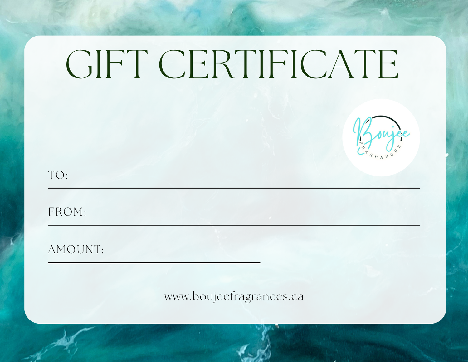 Gift Certificates