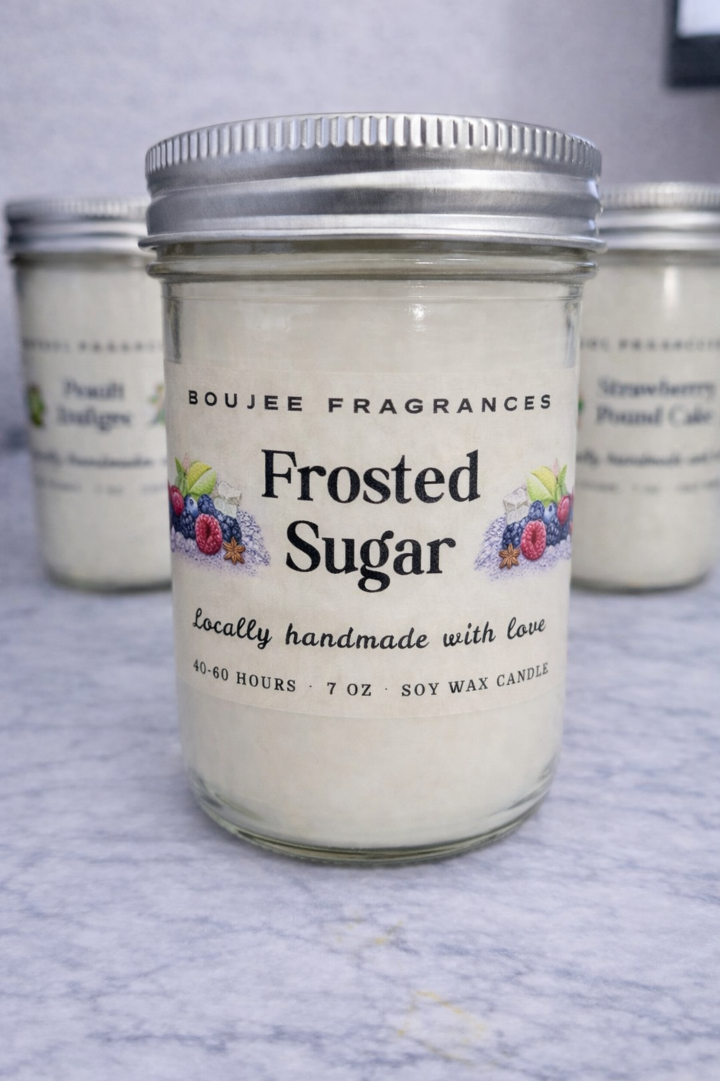 Frosted Sugar Soy Candle