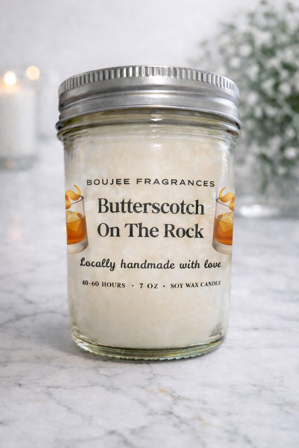 Butterscotch On The Rock Soy Candle