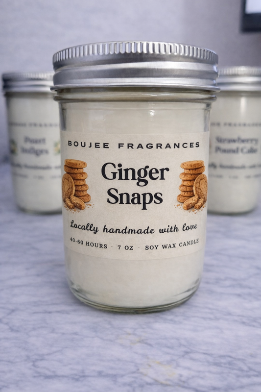 Ginger Snaps Soy Candle