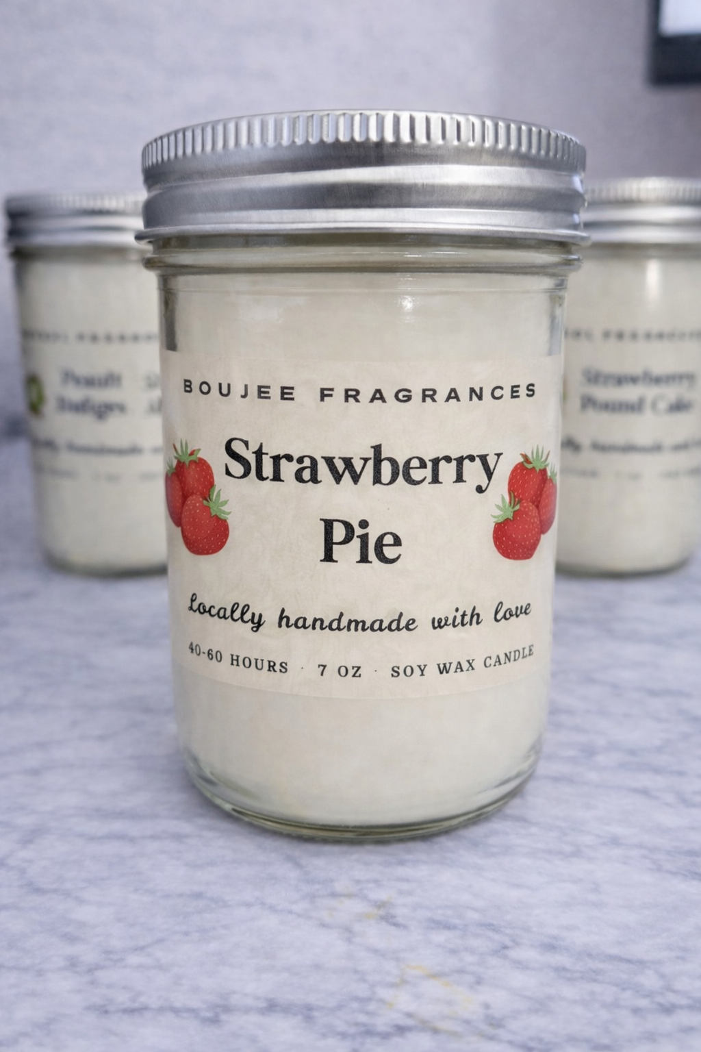 Strawberry Pie Soy Candle