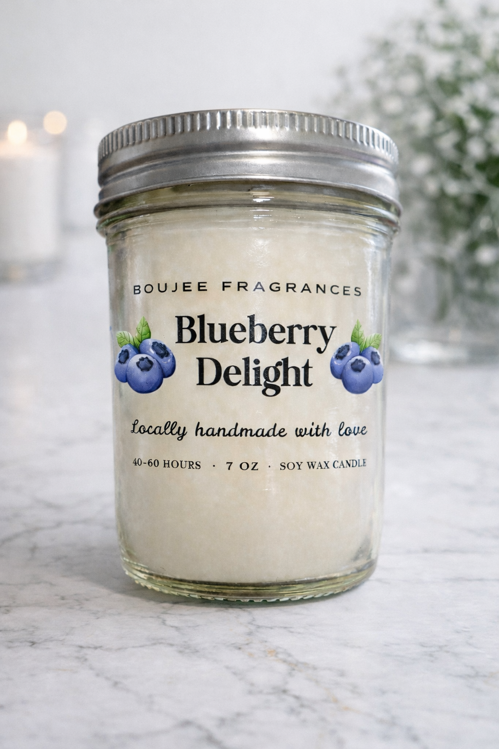Blueberry Delight Soy Candle