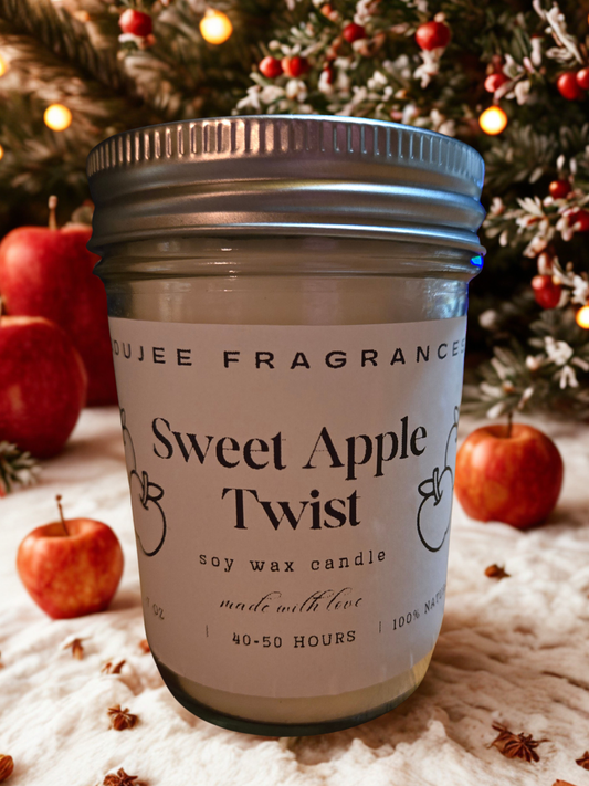 Sweet Apple Twist Soy Candle