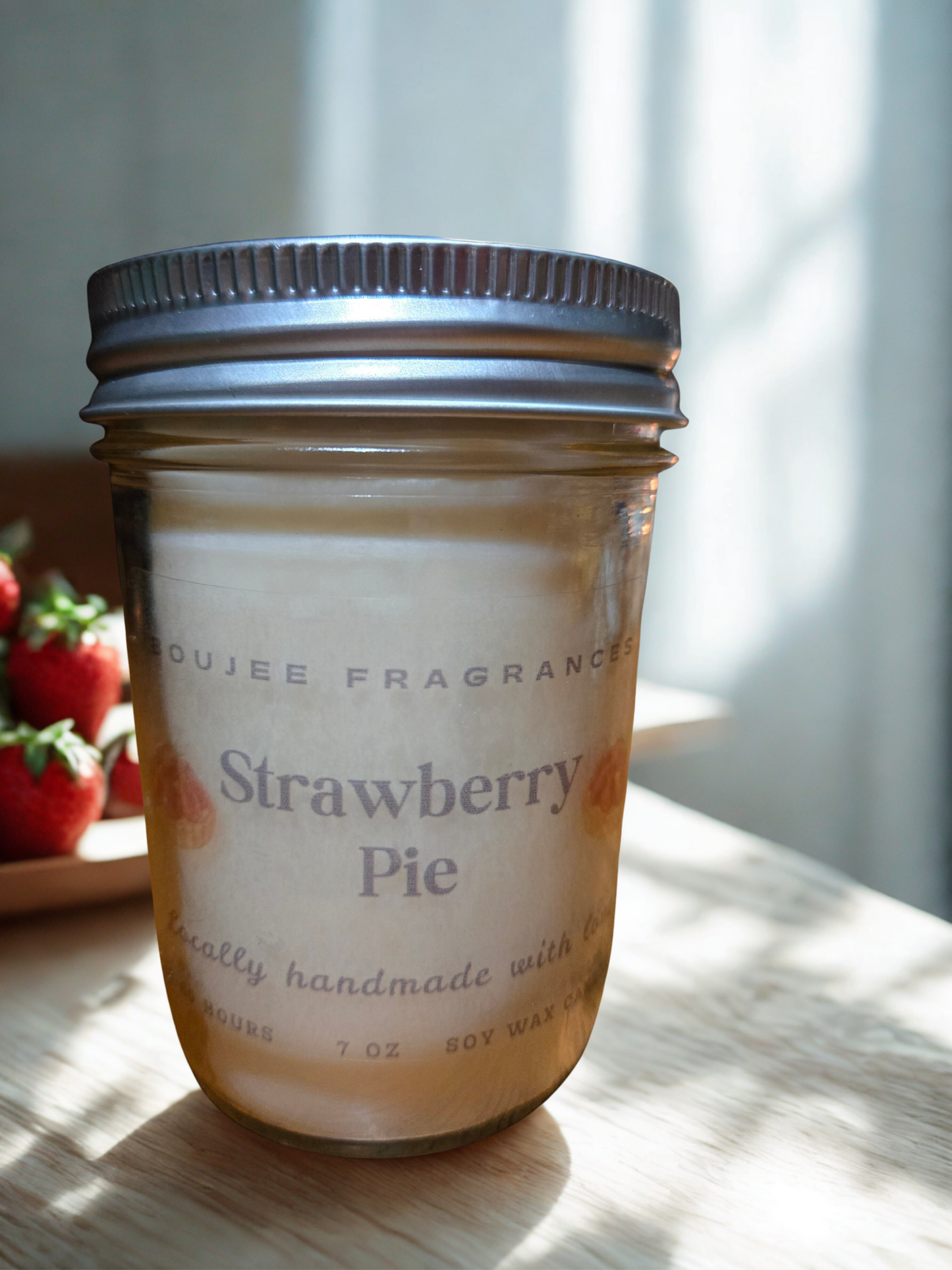 Strawberry Pie Soy Candle